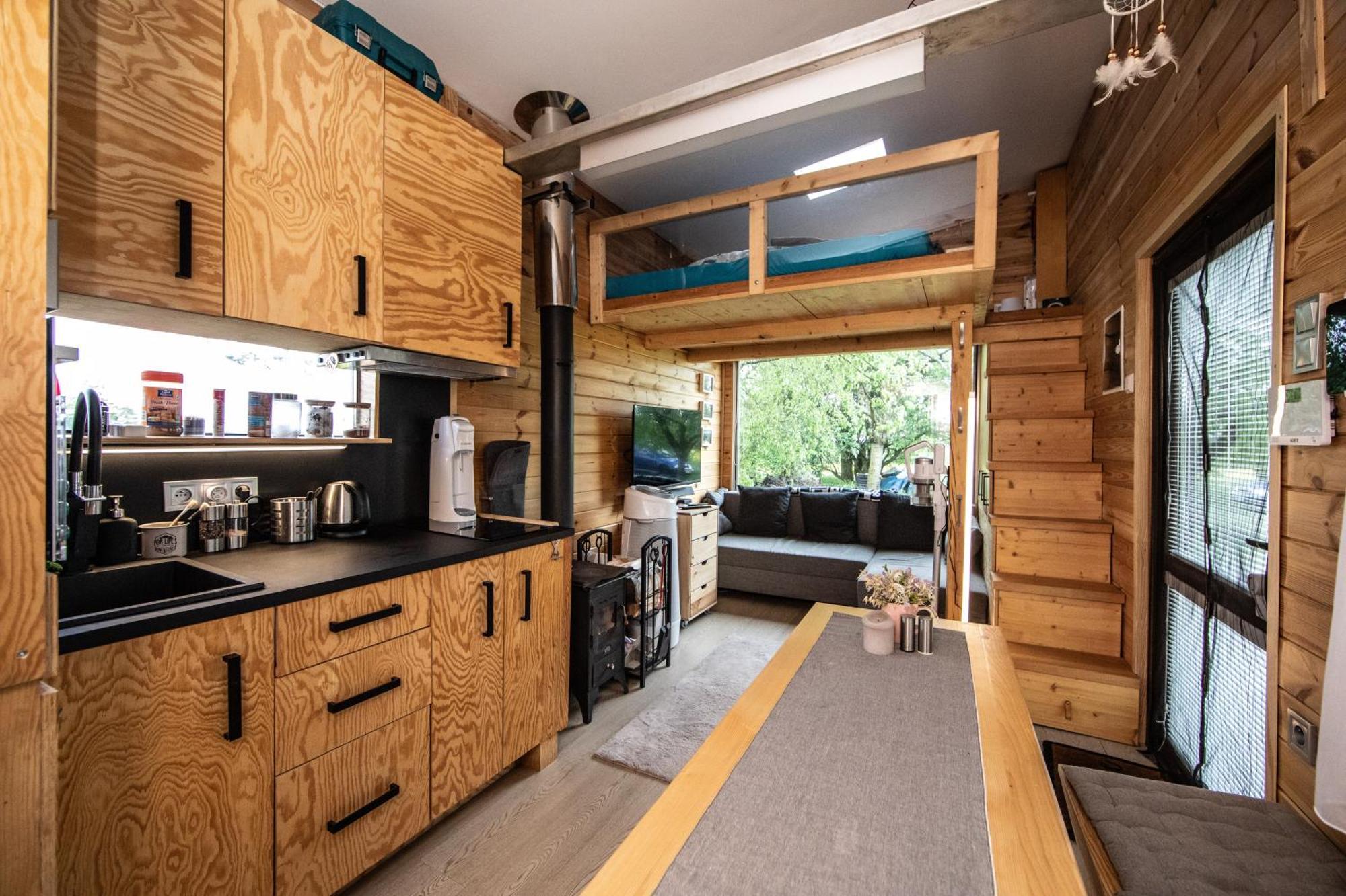 Tiny House - Chatka V Rezi U Prahy Husinec  外观 照片