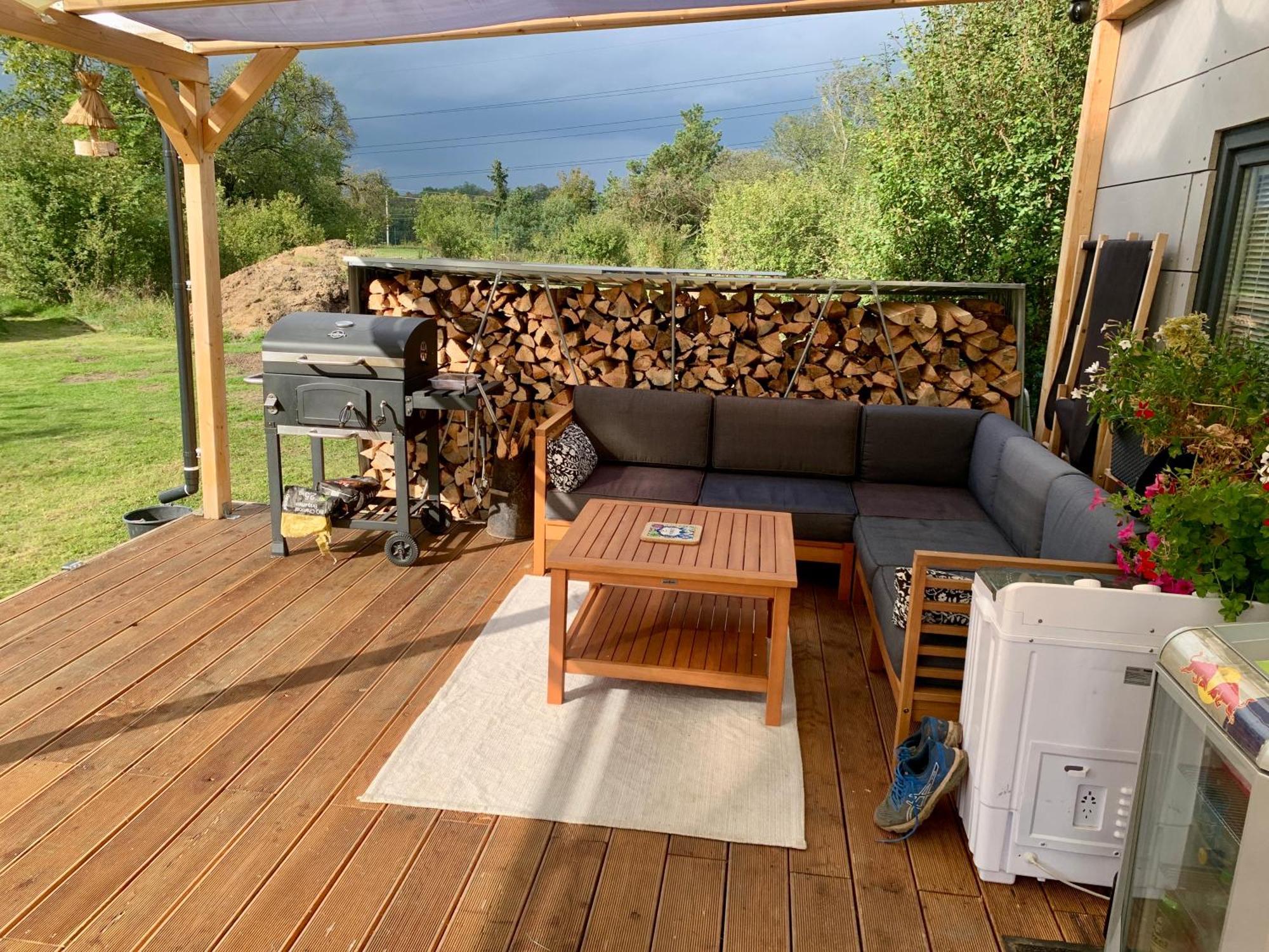 Tiny House - Chatka V Rezi U Prahy Husinec  外观 照片